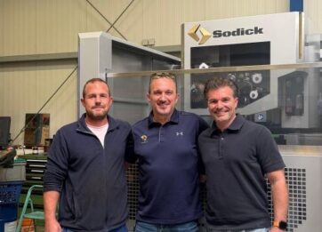 Joh. Fr. Müller invests in a new Sodick VN600Q